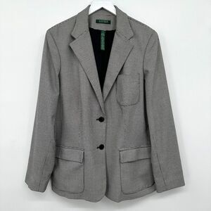 Lauren Ralph Lauren Houndstooth Blazer